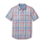 Toad&amp;Co Cuba Libre Men's Short Sleeve Popover Shirt, Bright Indigo, Large T2222800-402-L