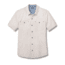 Toad&amp;Co Harris Men's Short Sleeve Slim Shirt, Salt, Large T2222803-199-L