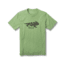 Toad&amp;Co Imbedded Toad Mens Short Sleeve Tee Shirt, Iguana Heather, Extra Large, T2002814-384-XL