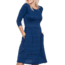 Toad&amp;Co Imogene 3/4 Dress - Women's-Mariner Blue-Large