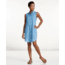 Toad&amp;Co Indigo Ridge SL Dress, Light Indigo Arrow Print, Large T1792803-904-L