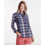 Toad&amp;Co Indigo Ridge Women's Long Sleeve Shirt, Medium Indigo, Large T1252801-905-L