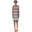 Toad&amp;Co Keyhole Dress - Women's-Smoke Stripe-X-Small