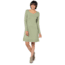 Toad&amp;Co Oolong Long Sleeve Dress - Women's-Caper-Small
