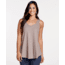 Toad&Co Papyrus Flowy Women's Tank, Cocoa, Large T1112702-230-L