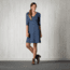 Toad&amp;Co Rosalinda Dress-Indigo Nordic Print-Small