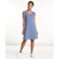 Toad&Co Rosemarie Dress, Blueberry Stripe, Medium T1172123-429-M