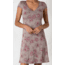 Toad&Co Rosemarie Dress - Women's-Cocoa Poppy Print-Small