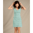 Toad&Co Rosemarie Dress - Womens, Aquifer Petal Print, Large, T1772811-965-L