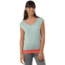 Toad&amp;Co Slubstripe Cap Tee - Women's-Sea Glass Stripe-X-Small