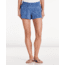 Toad&amp;Co Sunkissed 3.25 in Pull On Women's Short, Blueberry Batik Floral Print, Extra Small T1312700-425-XS