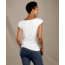 Toad&amp;Co Susurro Duo Short Sleeve Tee - Womens, White, Large, T1002900-000-L