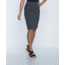 Toad&amp;Co Transita 21 Inch Skirt, Black Thin Stripe, Large T1842702-014-L