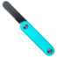 Toadfish Toadfish Clam Knife - Teal, TFCLAMKNIFE-TEAL