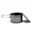 TOAKS LIGHT Titanium 700ml Pot, Grey, POT-700-D115-L