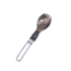 TOAKS Titanium Folding SS Handle Spork, Small, Grey, SLV-16
