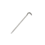 TOAKS Titanium Hook Peg, Pack of 6, Grey, PEG-04