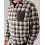 TOBE Outerwear Boulder Shirt - Mens, White/Black, S, 310822-501-003