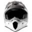 TOBE Outerwear Mantle Helmet, Flow White/Gray Gloss, M, 600423-504-004