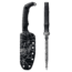 Toor Knives Apnea Fixed Blade Knife, 4.25in, CPM Cru-Wear, Drop Point Blade, SureTouch G10 Handle, Abyss, Black/Abyss, Apnea - Abyss