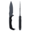 Toor Knives Apnea Fixed Blade Knife, 4.25in, CPM Cru-Wear, Drop Point Blade, SureTouch G10 Handle, Abyss, Black/Abyss, Apnea - Abyss