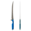 Toor Knives Avalon Fixed Blade Knife, 9 in, CPM-154 Steel, Recurve, G10, Tidal Blue, Dark Grey, Avalon - Tidal Blue