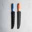 Toor Knives Avalon Fixed Blade Knife, 9 in, CPM-154 Steel, Recurve, G10, Tidal Blue, Dark Grey, Avalon - Tidal Blue