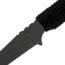 Toor Knives Kingpin Fixed Blade Knife, 4in, CPM 3V, Paracord Handle, Shadow Black, Kingpin-Shadow Black