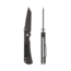 Toor Knives Merchant FL35T Folding Knife, 3.75in, CPM S35VN, 6AL-4V Titanium Handle, Shadow Black, Merchant - FL35T-Shadow Black