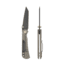 Toor Knives Merchant FL35T Folding Knife, 3.75in, CPM S35VN, 6AL-4V Titanium Handle, Spanish Moss, Merchant - FL35T-Spanish Moss