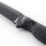 Toor Knives Serpent Fixed Blade Knife, 3.75in, CPM 3V Steel, G10 Handle, Shadow Black, Serpent-Shadow Black