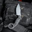 Toor Knives SOF Karsumba S Fixed Blade Knife, 2.5in, CPM M4 Blade, Drop Point Blade, G10, Black, Phantom Grey, Black, Karsumba S- Phantom Grey