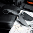 Toor Knives SOF Karsumba S Fixed Blade Knife, 2.5in, CPM M4 Blade, Drop Point Blade, G10, Black, Socom Black, Black, Karsumba S- Socom Black