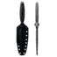 Toor Knives Specter Fixed Blade Knife, 4.75in, CPM M4 Steel, Spear Point, G10 Handle, Phantom Grey, Black Hydro Static, Specter - Phantom Grey