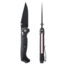 Toor Knives Dropwing Folding Knife, 3.5 in, CPM MagnaCut, Drop Point, G10, Shadow Black Handle, Dropwing - Shadow Black
