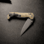 Toor Knives Toor Dropwing Folding Knife, 3.5in, CPM MagnaCut, Drop Point, G10, Ranger Green Handle, Dropwing - Ranger Green