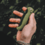 Toor Knives Toor Dropwing Folding Knife, 3.5in, CPM MagnaCut, Drop Point, G10, Ranger Green Handle, Dropwing - Ranger Green