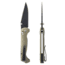 Toor Knives Toor Dropwing Folding Knife, 3.5in, CPM MagnaCut, Drop Point, G10, Ranger Green Handle, Dropwing - Ranger Green