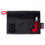 Topo Designs Accessory Bags, Black/White Ripstop, Micro, TDABS19BKWHRPMC
