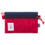 Topo Designs Accessory Bags, Red/Navy, Small, TDABS19RDNVSM