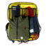 Topo Designs Global Travel Briefcase 3-Day Backpack, 23l, 15in Laptop Compartment, Removable Shoulder Strap, Navy TDGB3F19NV