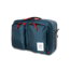 Topo Designs Global Travel Briefcase 3-Day Backpack, 23l, 15in Laptop Compartment, Removable Shoulder Strap, Navy TDGB3F19NV
