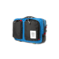 Topo Designs Global Travel Briefcase Backpack, 14l, Removable Shoulder Strap, 15in Laptop Pocket, Blue/Black Ripstop TDGBF19BLBKRP