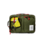 Topo Designs Global Travel Briefcase Backpack, 14l, Removable Shoulder Strap, 15in Laptop Pocket, Olive TDGBF19OL