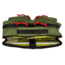 Topo Designs Global Travel Briefcase Backpack, 14l, Removable Shoulder Strap, 15in Laptop Pocket, Olive TDGBF19OL