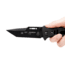 TOPS Knives CQT Magnum 711 Folding Knive, 4.5 in, Tanto, Black Teflon Finish, Black G10 Handle, CQT-M711