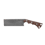 TOPS Knives TOPS Nata Fixed Blade Knife, 6.50in, Acid Rain, Black Canvas/Brown Burlap Micarta TNAT-02