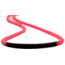 Trango Agility 9.5 Sheath Dry Rope, Pink, 60m, 95175-705-60