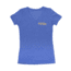 Trango Rifle V-Neck Tee Shirt - Womens, Blue, Large, 22905-300-04