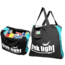 Trek Light Gear Deluxe Eco Tote-Charcoal/Aqua